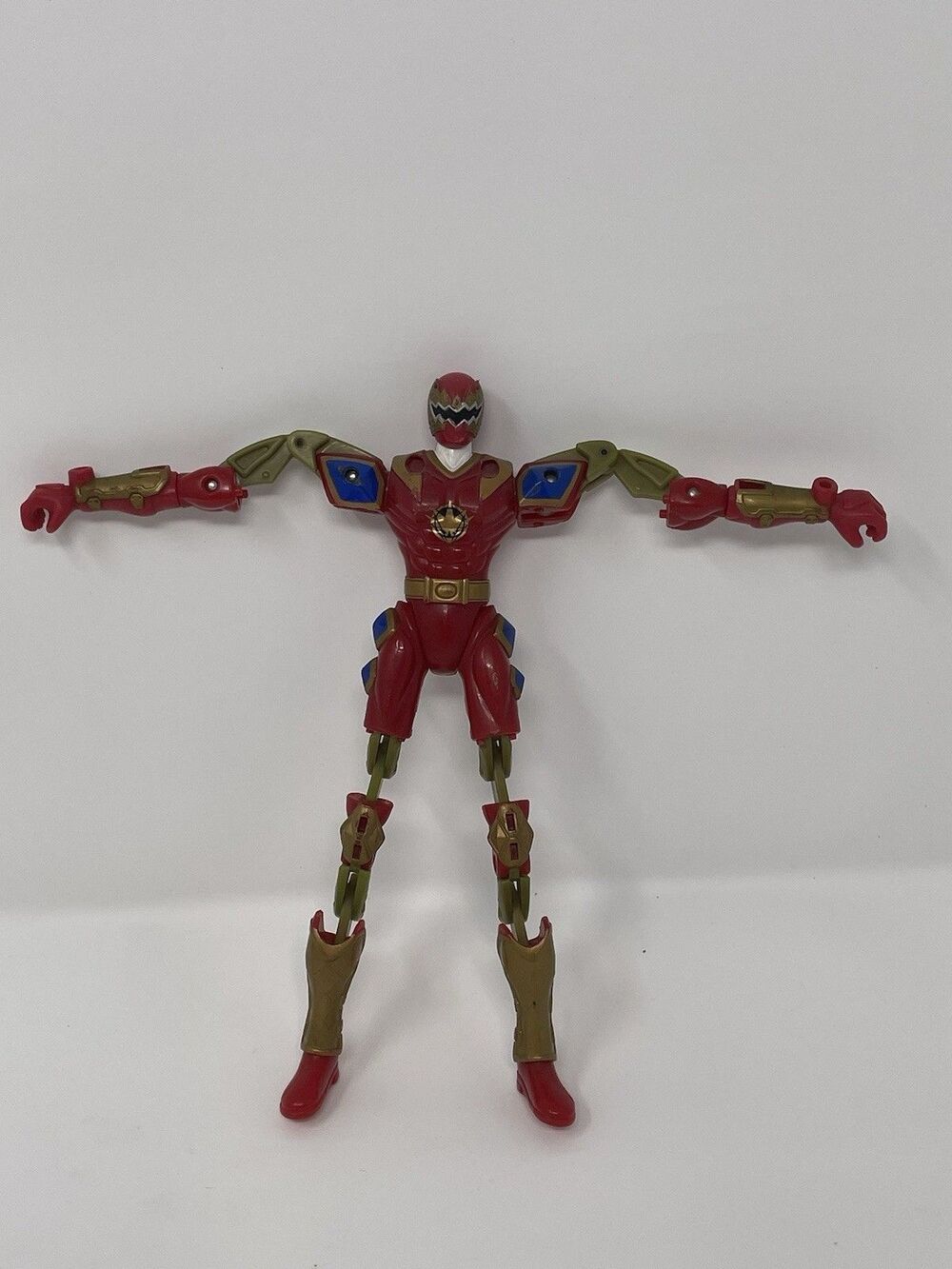 Saban Power Rangers & Beetleborgs Lot - 1997 Gold Beetleborg & Dino Thunder Red - Picture 12 of 16